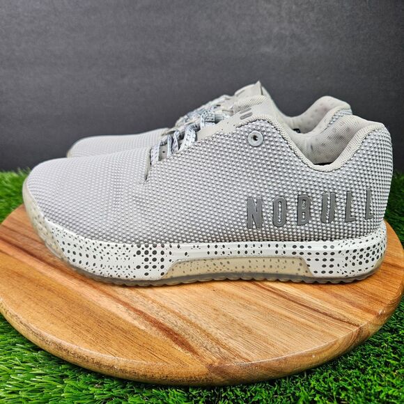 Nobull Outwork Edge Impact Womens Size 8.5 Gray Training Workout Shoes Sneakers - Picture 5 of 12
